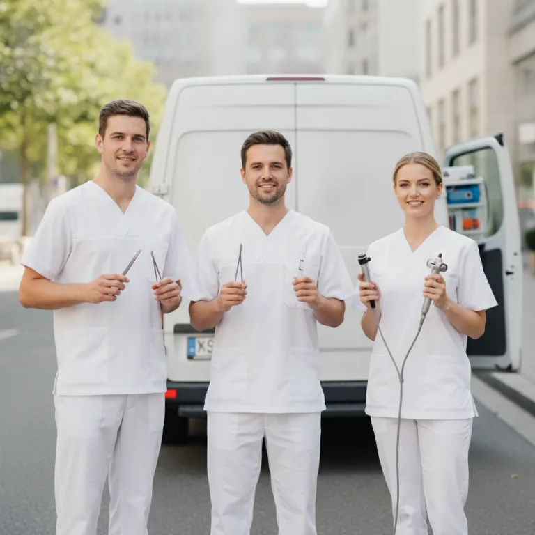 Plastischer Chirurg Team in Fuenfhaus